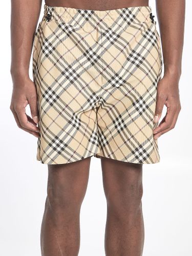 Burberry Check Swim Shorts - Burberry - Modalova