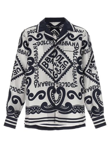 Dolce & Gabbana Marina Silk Shirt - Dolce & Gabbana - Modalova