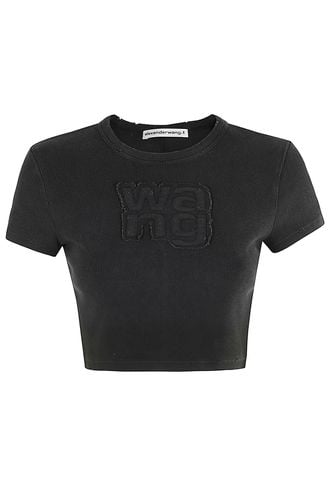 Rib Baby Tee Logo - T by Alexander Wang - Modalova