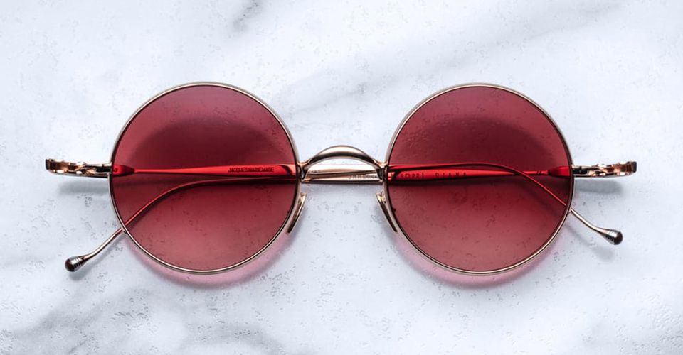 Diana - Rose Gold Sunglasses - Jacques Marie Mage - Modalova