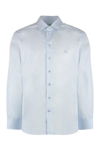 Button-down Collar Cotton Shirt - Etro - Modalova