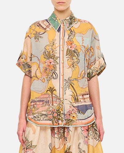 Zimmermann Tallow Relaxed Shirt - Zimmermann - Modalova