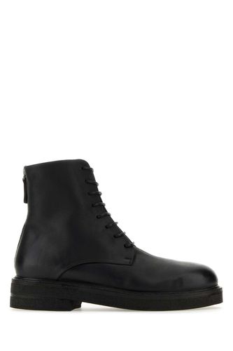 Marsell Black Leather Ankle Boots - Marsell - Modalova
