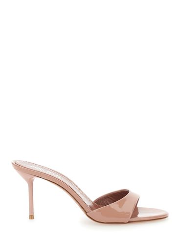 Lidia Mules With Stiletto Heel In Patent Leather Woman - Paris Texas - Modalova