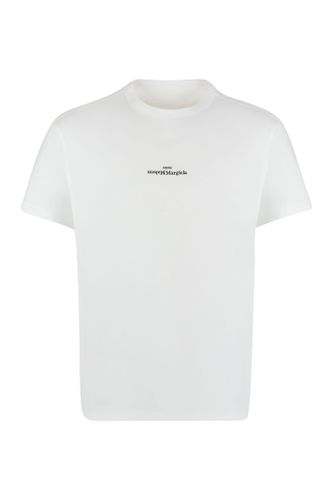 Maison Margiela Logo Cotton T-shirt - Maison Margiela - Modalova