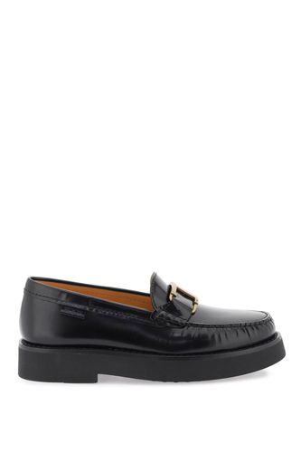 Tod's T Timeless Leather Loafers - Tod's - Modalova