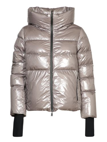 Herno Gloss Grey Puffer Jacket - Herno - Modalova