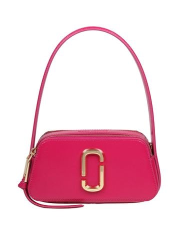 The Slingshot Bag In Fuchsia Leather - Marc Jacobs - Modalova