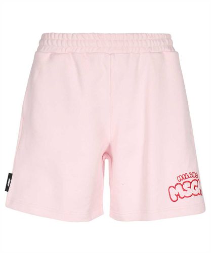 MSGM Cotton Bermuda Shorts - MSGM - Modalova