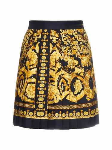 Versace Barocco Print Miniskirt - Versace - Modalova