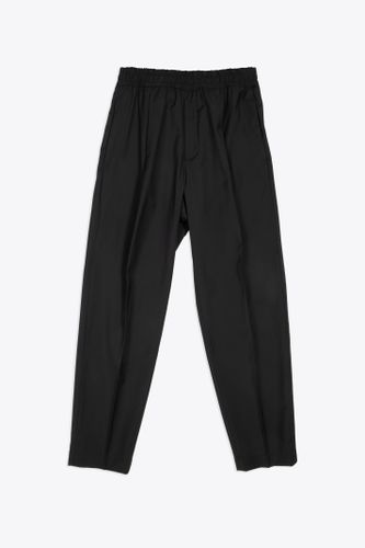 Pantalone Black wool tailored pant with elastic waistband - Savoys - Briglia 1949 - Modalova