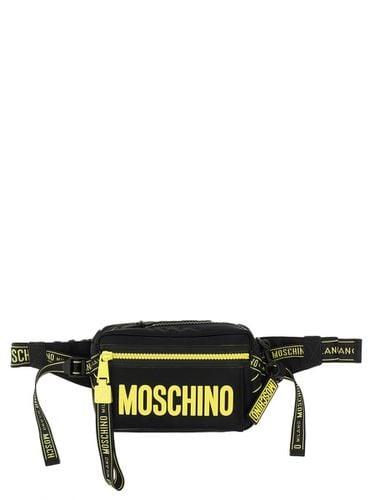 Moschino Pouch With Lettering Logo - Moschino - Modalova