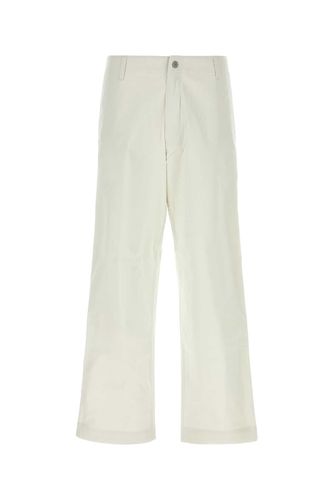 Chalk Stretch Cotton Chino Pant - Emporio Armani - Modalova