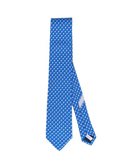 Salvatore Ferragamo Ties Blue - Ferragamo - Modalova