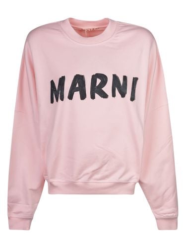 Marni Oversized Logo Sweatshirt - Marni - Modalova