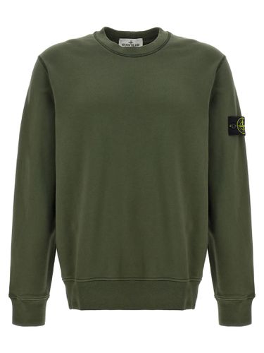 Stone Island Logo Patch Sweatshirt - Stone Island - Modalova