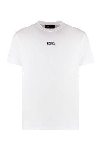 Dsquared2 Logo Cotton T-shirt - Dsquared2 - Modalova