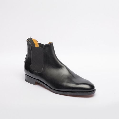 Lawry Black Calf Chelsea Boot - John Lobb - Modalova