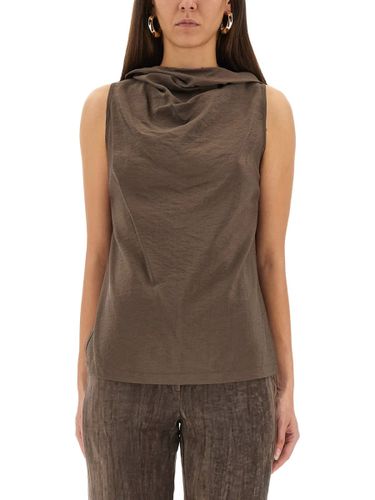 Alysi Silk Canvas Top - Alysi - Modalova