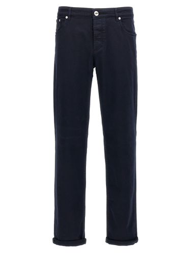 Traditional Fit Denim - Brunello Cucinelli - Modalova