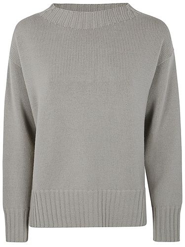 Long Sleeves Crew Neck Oversized Sweater - Drumohr - Modalova