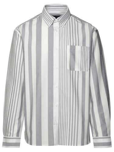 A. P.C. mateo Grey Cotton Shirt - A.P.C. - Modalova