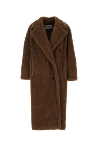 Max Mara Brown Alpaca Blend Coat - Max Mara - Modalova