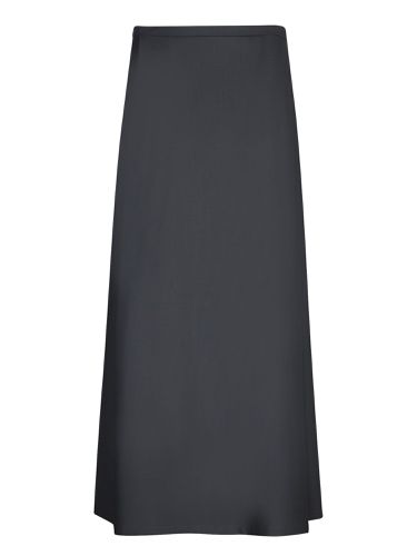 Bi-stretch Wool Skirt In Midnight - Fabiana Filippi - Modalova