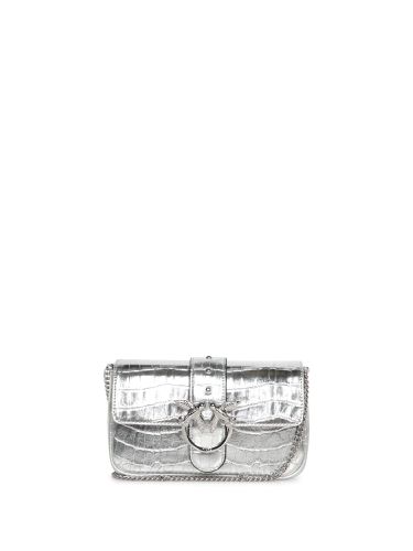 Pinko Silver Love Pocket Bag - Pinko - Modalova