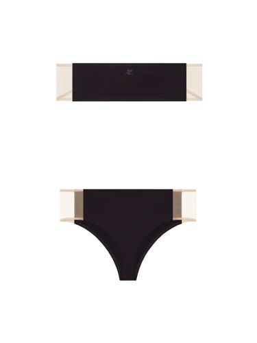 Courrèges illusion Bikini Swimsuit - Courrèges - Modalova