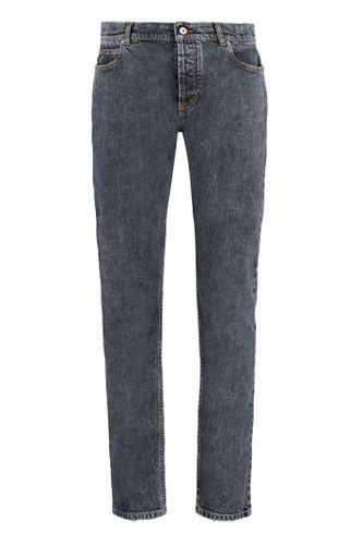 Balmain 5-pocket Slim Fit Jeans - Balmain - Modalova