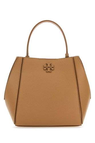 Biscuit Leather Small Mcgraw Handbag - Tory Burch - Modalova