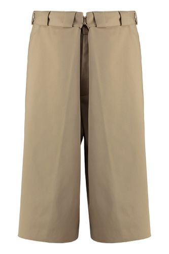 Blend Cotton Bermuda Shorts - Givenchy - Modalova