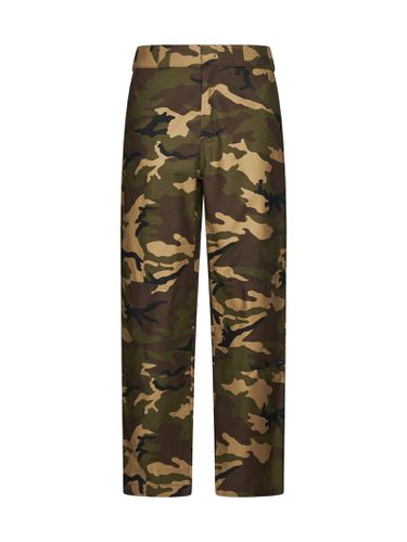 Camouflage Work Trousers - Palm Angels - Modalova