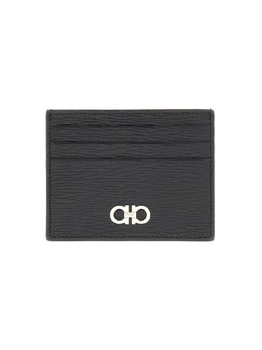 Ferragamo Leather Card Holder - Ferragamo - Modalova