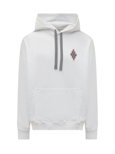 Marcelo Burlon Optical Cross Hoodie - Marcelo Burlon - Modalova