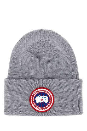Canada Goose Grey Wool Beanie Hat - Canada Goose - Modalova