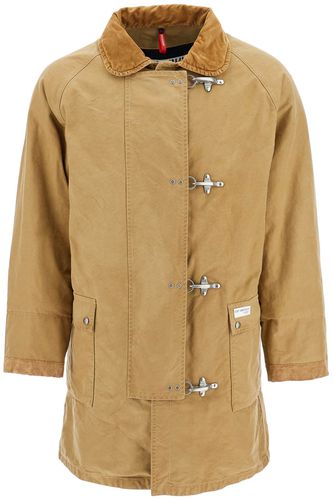 Fay 4 Hook Long Coat - Fay - Modalova