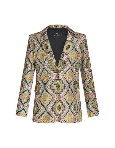 Silk Jacket With Medallion Print - Etro - Modalova