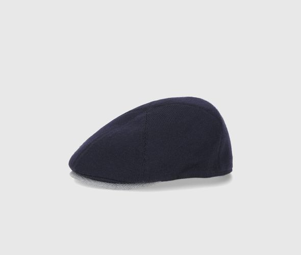 Borsalino Beppe Bicolor Flat Beret - Borsalino - Modalova