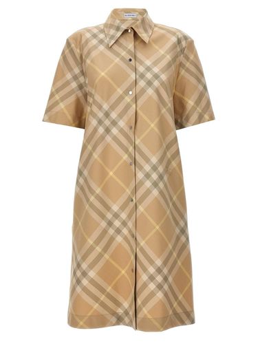 Vintage-check Short-sleeved Shirt Dress - Burberry - Modalova