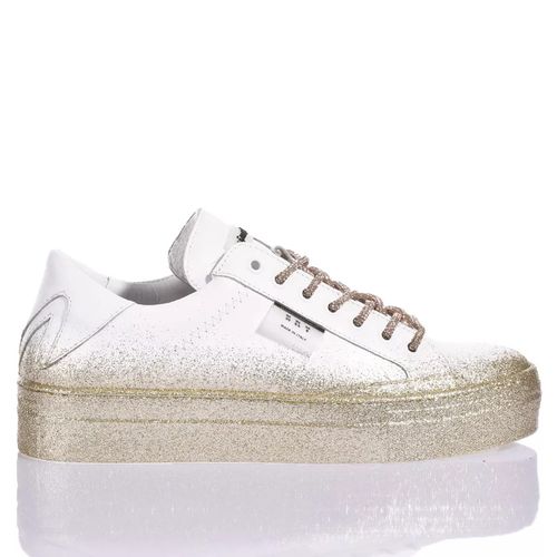 Gold Glitter Sneakers shop. com - Mimanera - Modalova