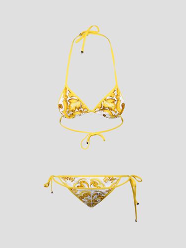 Majolica-print Bikini - Dolce & Gabbana - Modalova