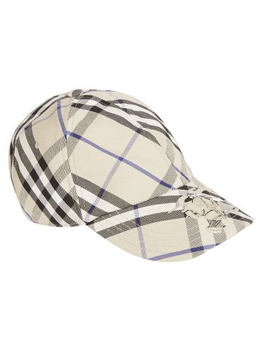 Burberry Bias Check Baseball Cap - Burberry - Modalova