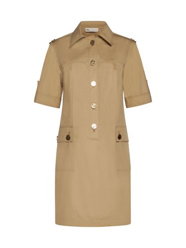 Tory Burch Beige camp Mini Dress - Tory Burch - Modalova