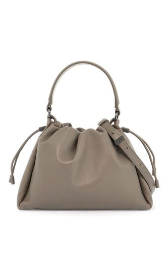 Handbag With Monile Embell - Brunello Cucinelli - Modalova