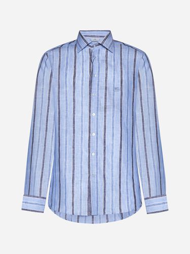 Etro Striped Cotton Shirt - Etro - Modalova