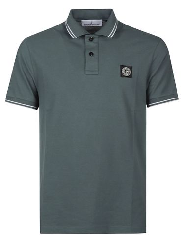 Short Sleeve Slim Polo Shirt - Stone Island - Modalova