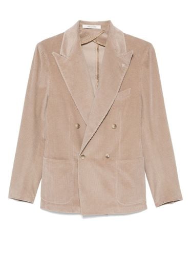 Light Cotton-wool Blend Blazer - Tagliatore - Modalova