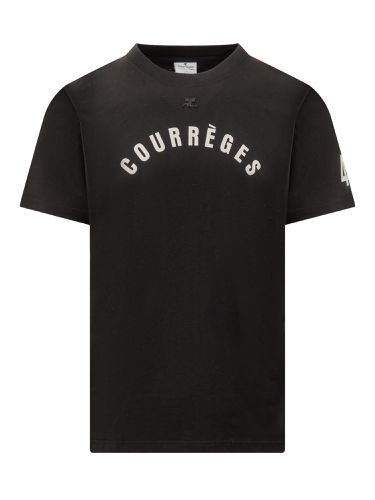 Courrèges T-shirt With Logo - Courrèges - Modalova